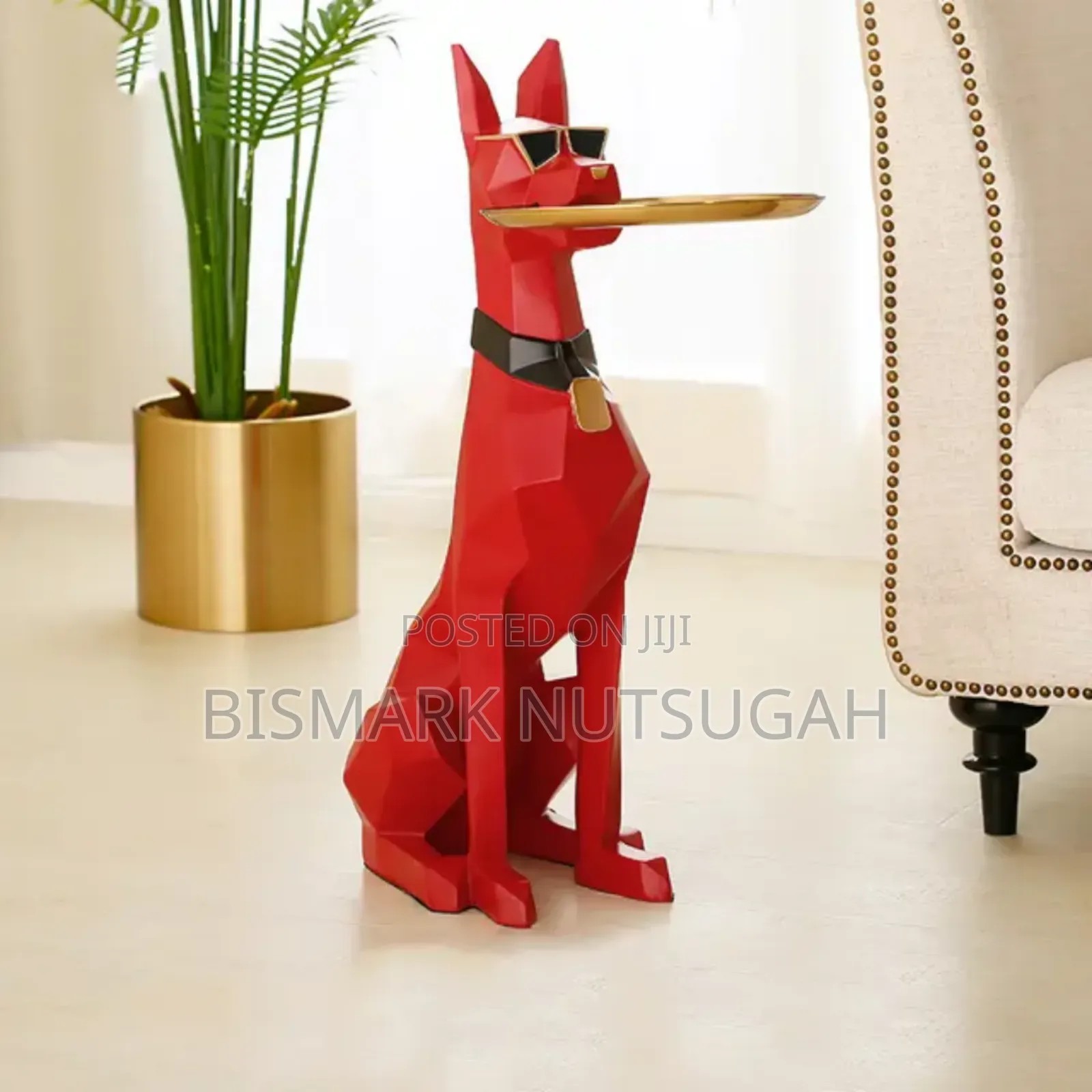 Doberman Sculpture Dog Statues