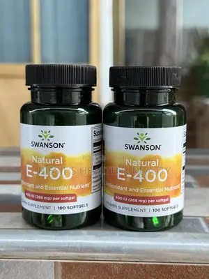 Swanson Natural E-400 400 Iu (268 Mg) 100 Softgels