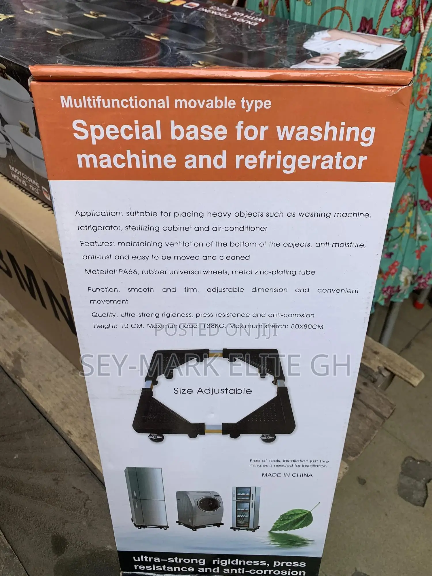 Movable Fridge Stand