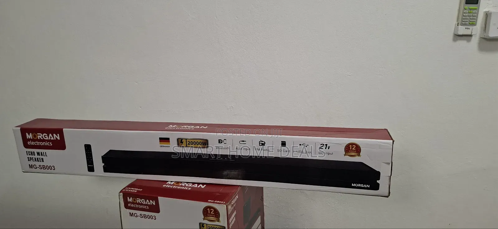 Original Morgan Sound Bar Woofer