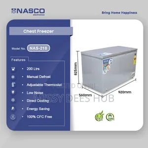 290l Nasco Deep Freezer