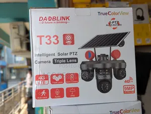 4g 3lens Wireless Solar Power Camera 4g Low Power CCTV Ip Camera