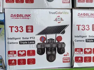 V30pro 4g 3ptz Solar Cctv Camera