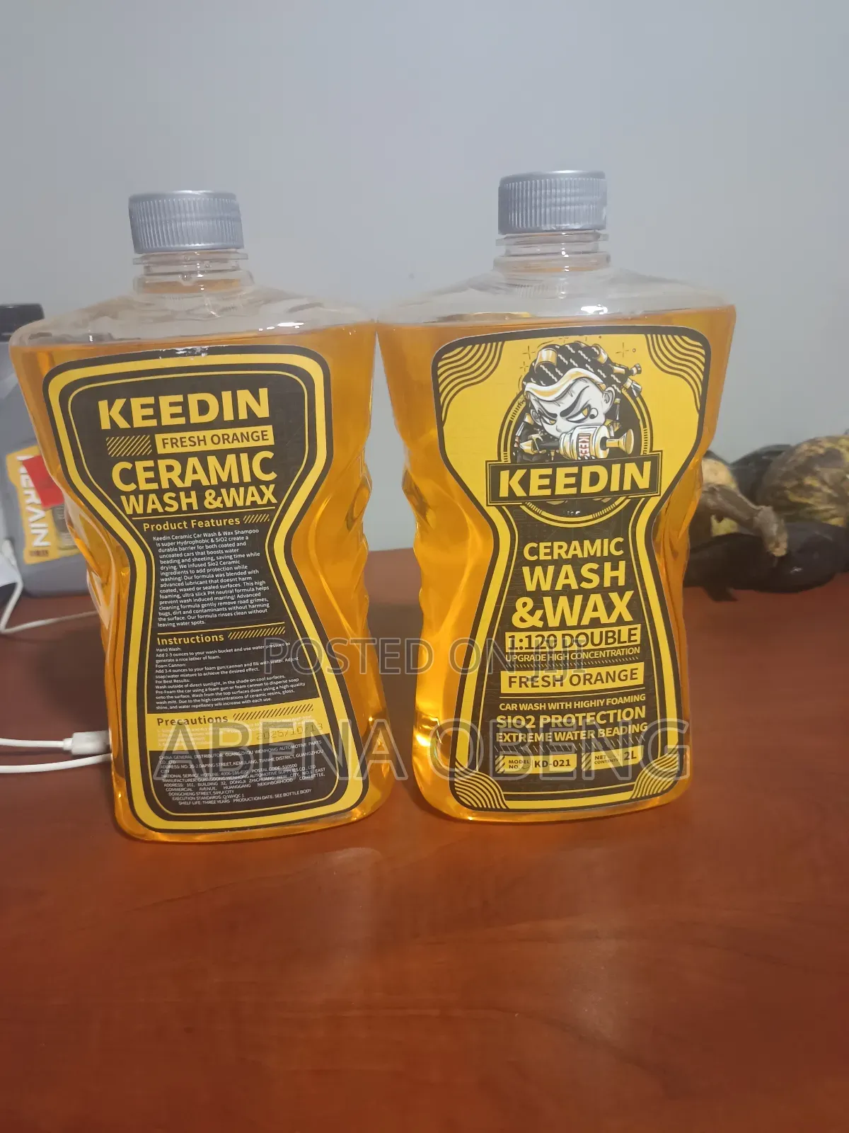 Keedin Ceramic Wash Wax – 2 Litres