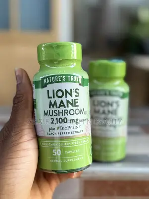 Lion's Mane Mushroom 2,100 Mg 50 Capsules