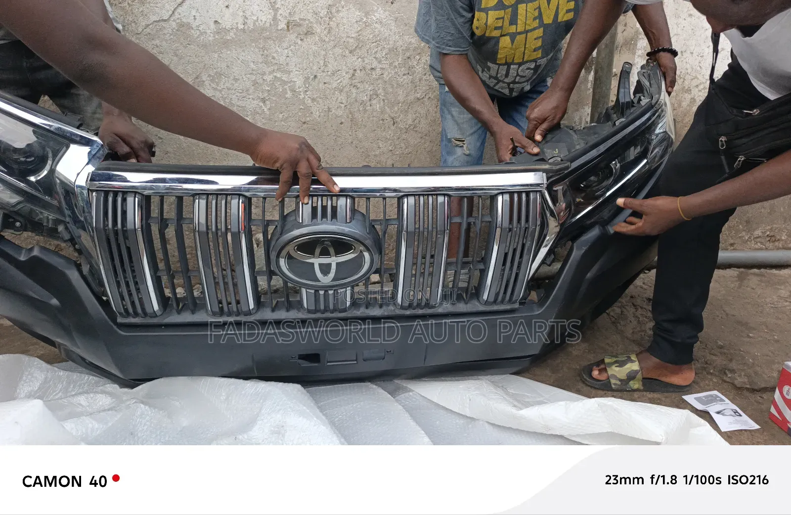 2017/2019 Land Cruiser Prado Bumper