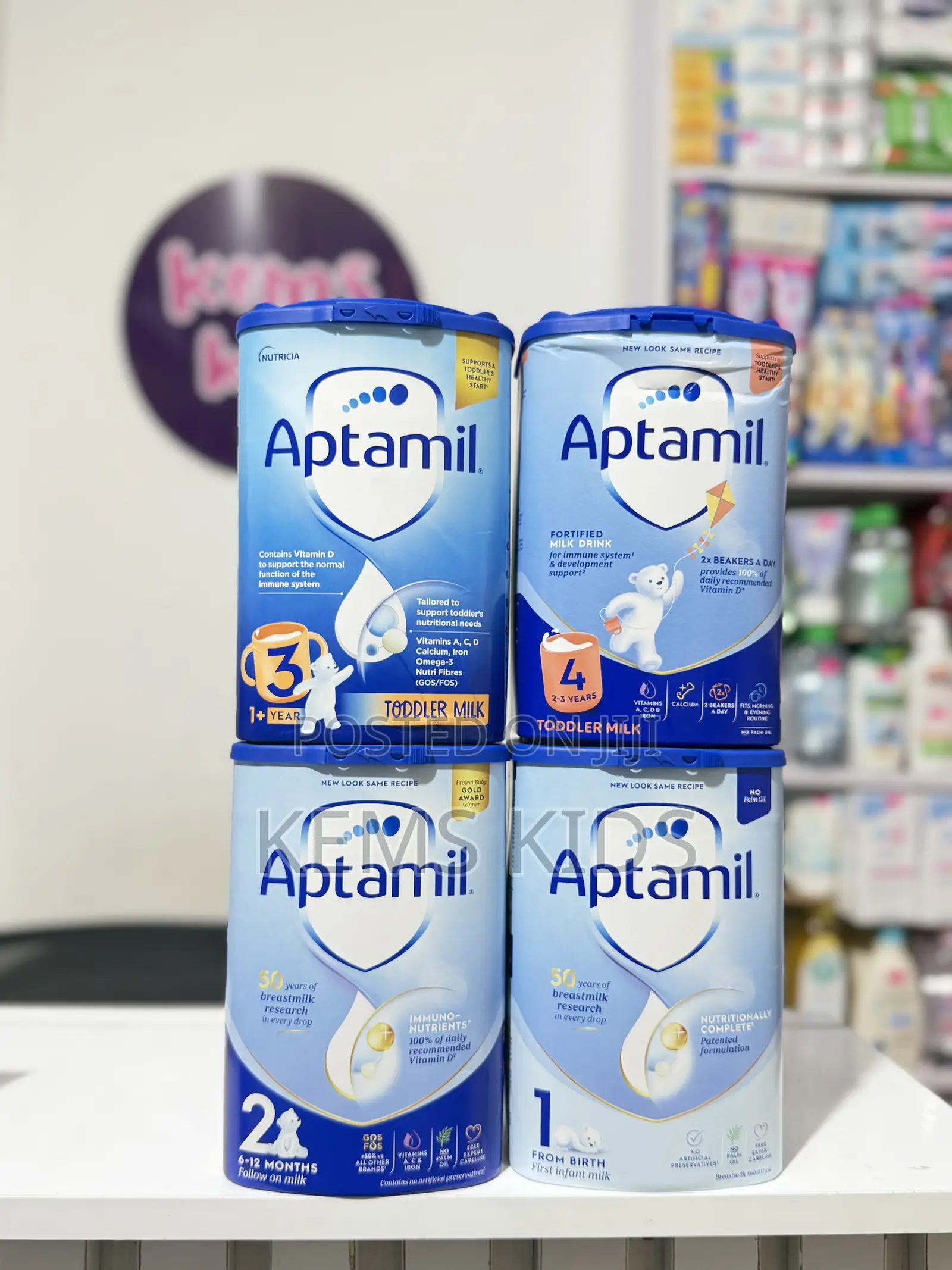 Aptamil 1,2,3