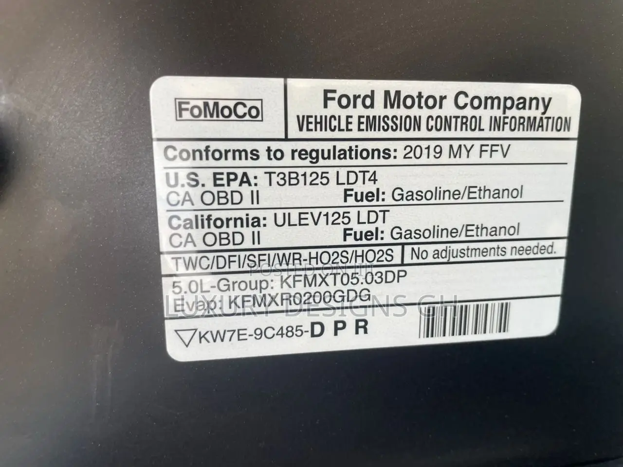 Ford F-150 2019 Black