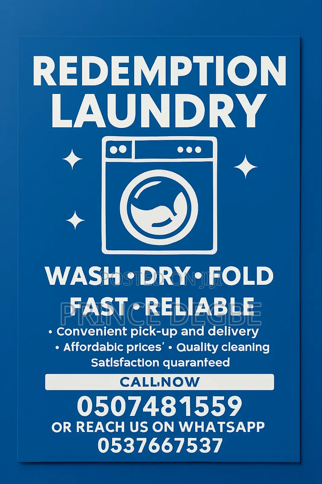 Redemption Laundry Service