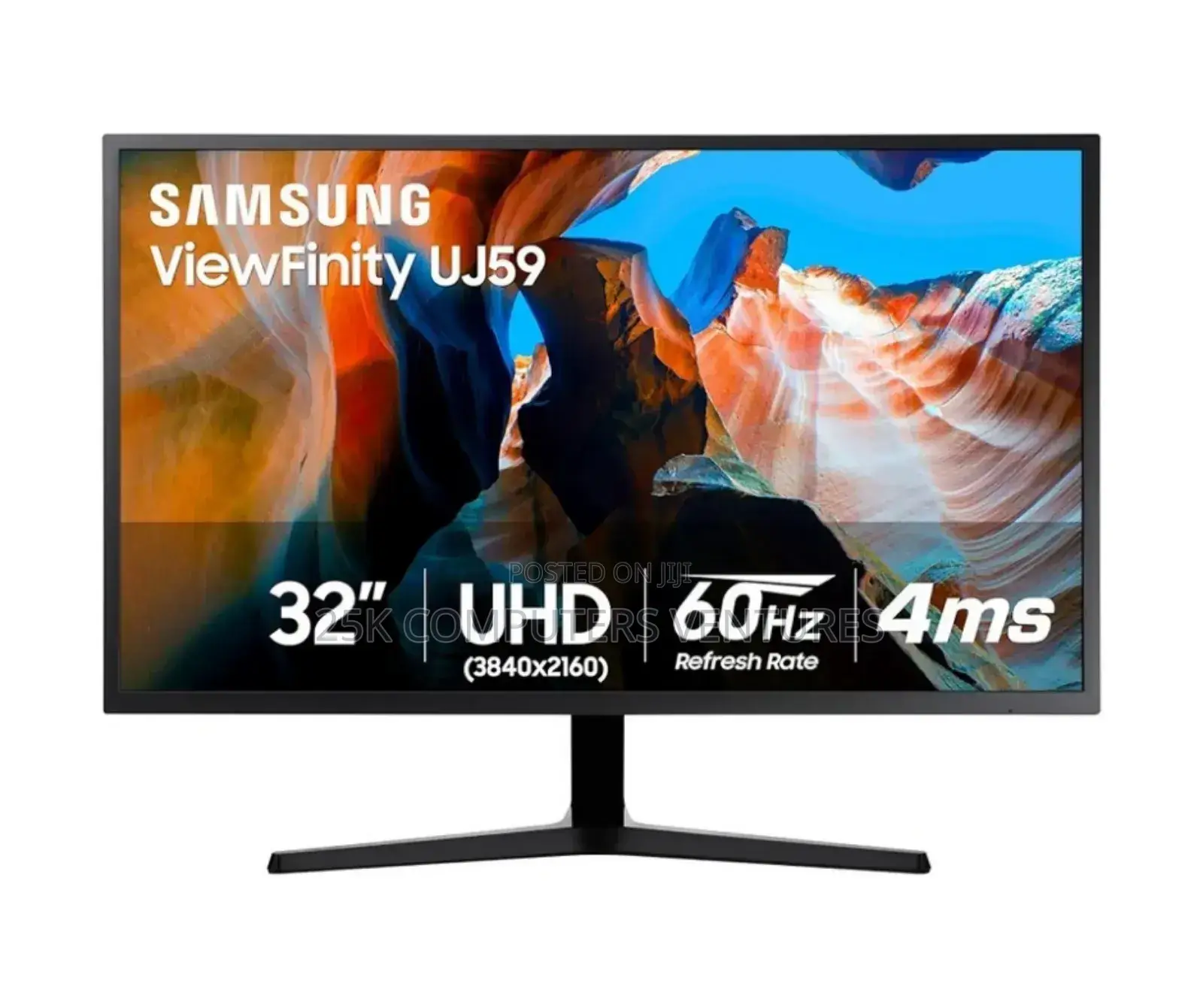 Samsung U32j590uqc 32′′ Uhd Monitor | 60hz | Freesync | Hdmi/Dp