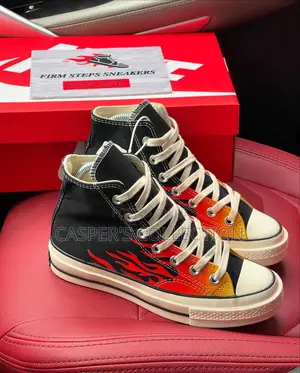 Converse Chuck 70 High"Archive Print Flames"
