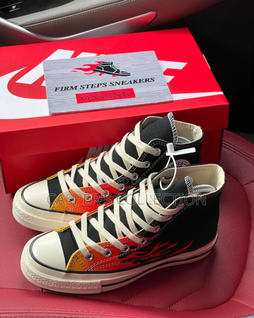 Converse Chuck 70 High"Archive Print Flames"