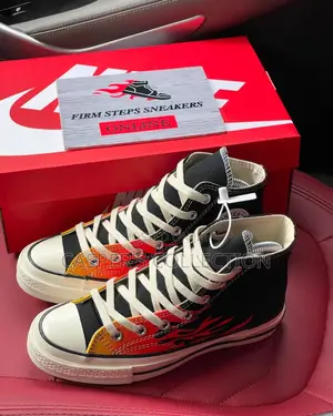 Converse Chuck 70 High"Archive Print Flames"