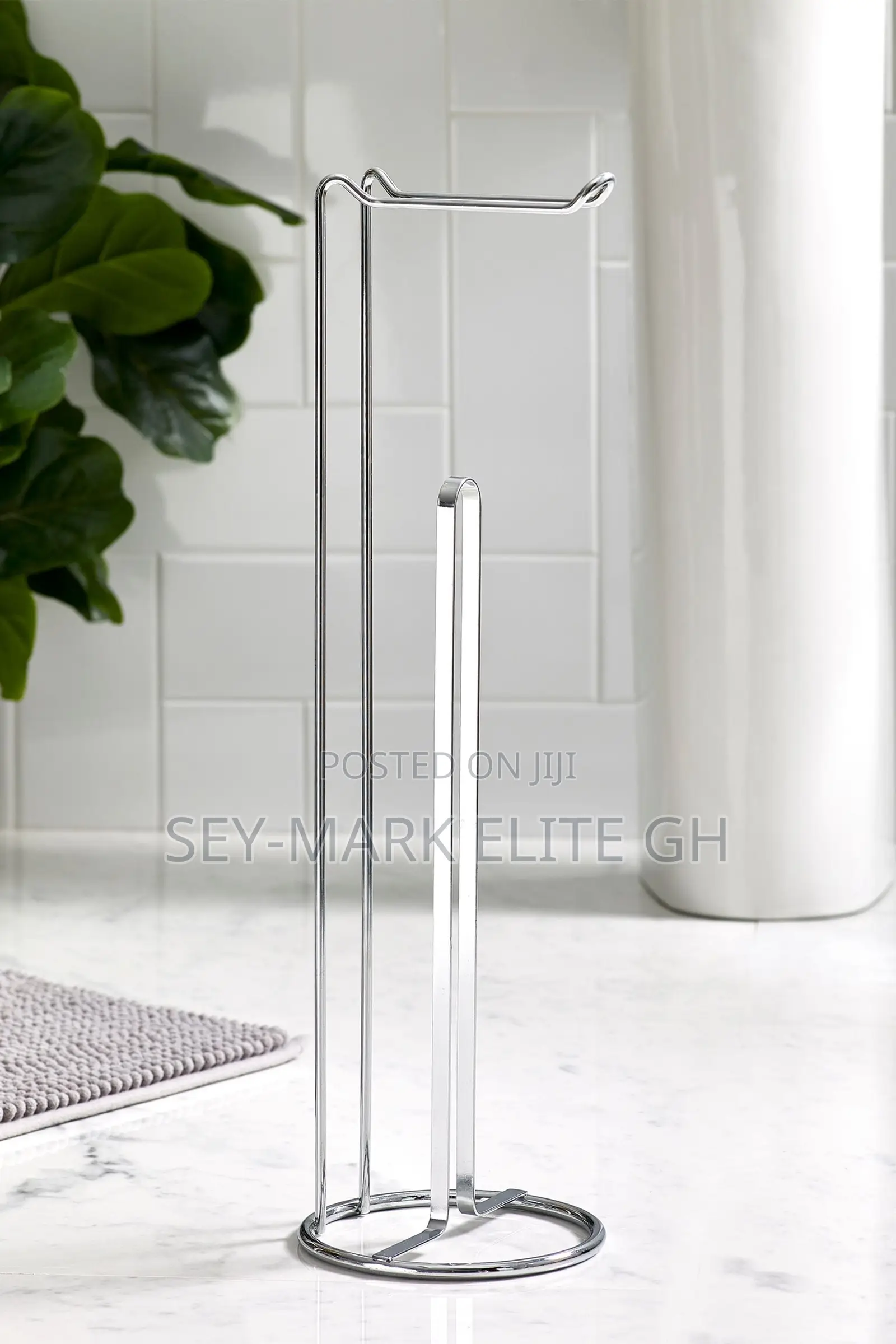 Stainless T - Roll Holder
