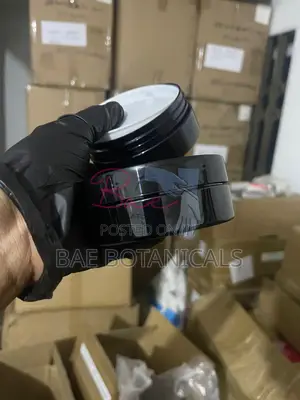 100ml Black Jar With Inner Lid (Set of 25)