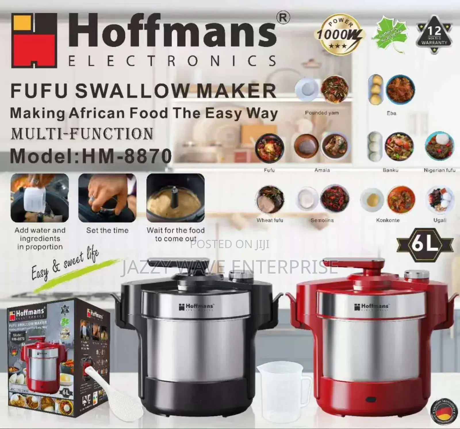 6 Litres Hoffman Swallow Maker