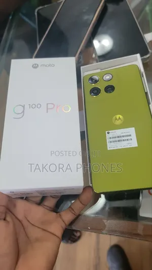 New Motorola Moto G100 256 GB Green