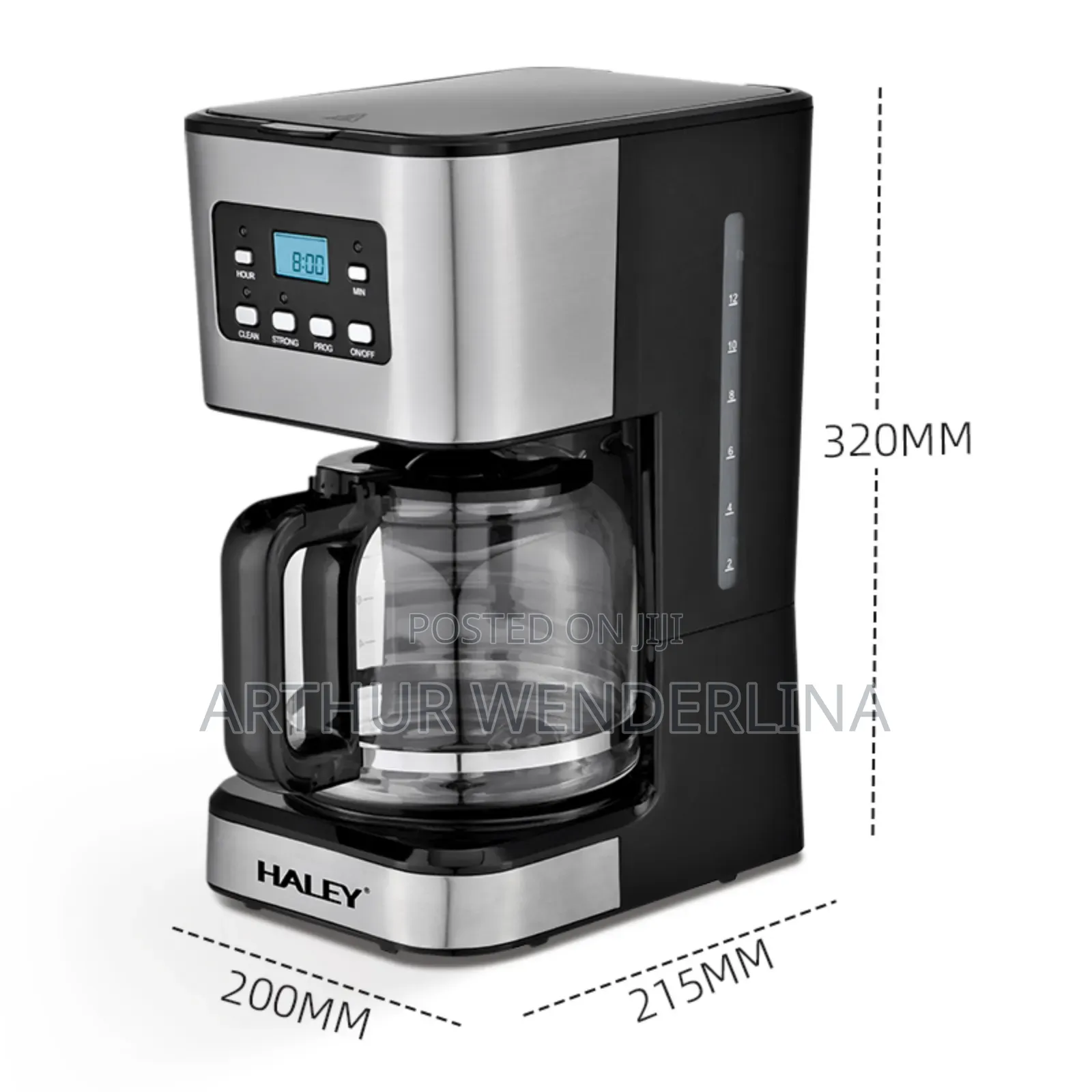 Haley Espresso Coffee Maker Professional Water Touch Screen Machine