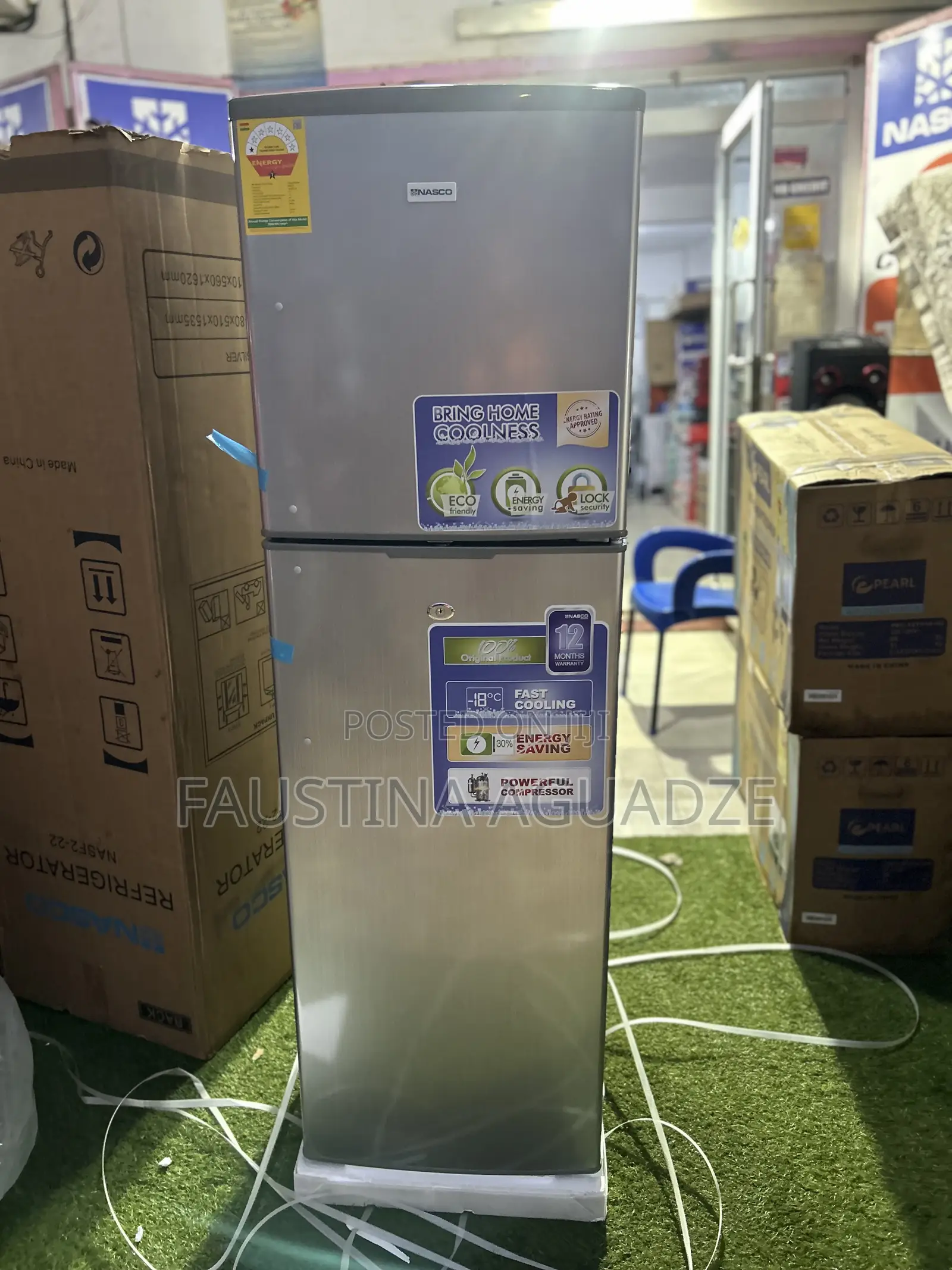 Nasco Fridge Nasdf2-22 165l