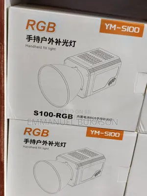 Rechargeable S100 RGB Light for Photo and Video Camera