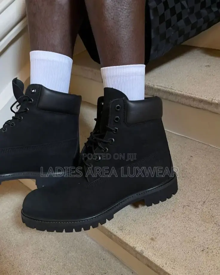 Timberland Premium 6-Inch Waterproof Boot in Black Nubuck