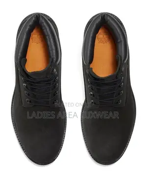 Timberland Premium 6-Inch Waterproof Boot in Black Nubuck