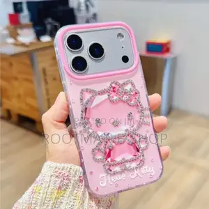 Glitter Hello Kitty Case for iPhone 17 Pro Max