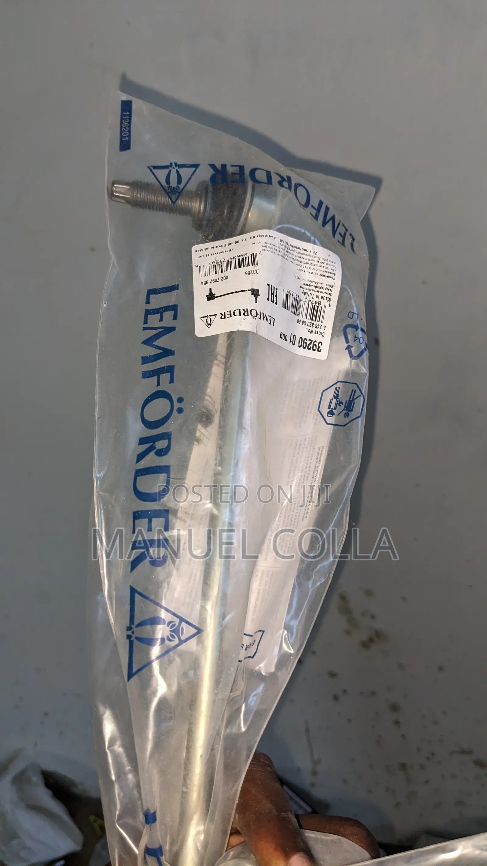 2018 Cla 250 Front Stabilizer Links