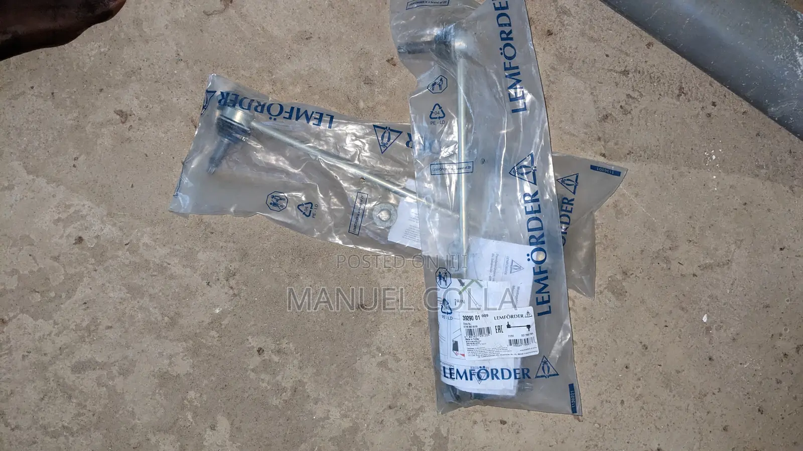2018 Cla 250 Front Stabilizer Links