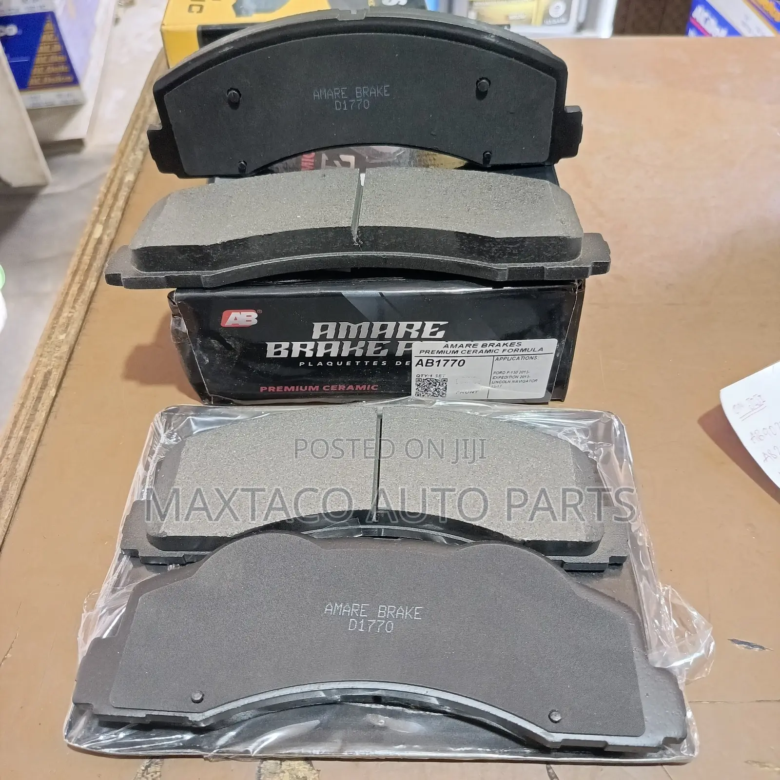 Amare Ab1770 Premium Brake Pad for Ford F-150 2010-2017