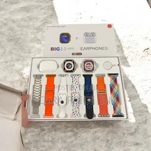 I-20 Ultra Max Suit Smartwatch 10 in 1 Set (525272)