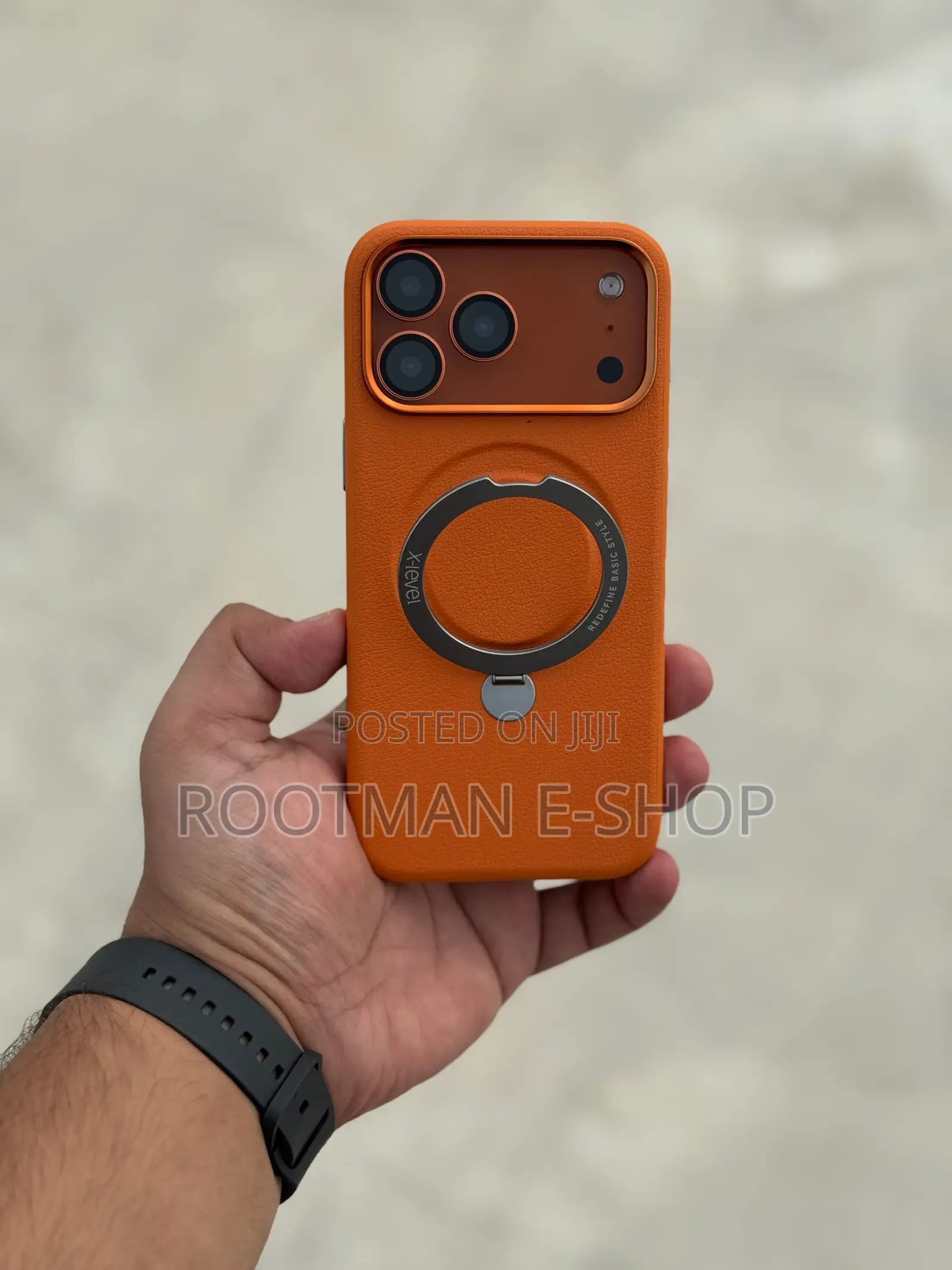 Premium J-case Magnetic Phone Case For iPhone 17 Pro Max