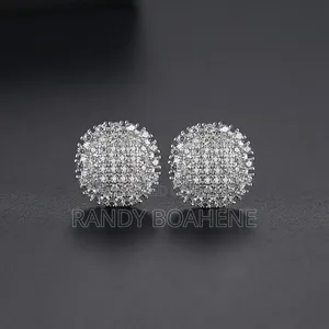 Retro Iced Zircon Earring
