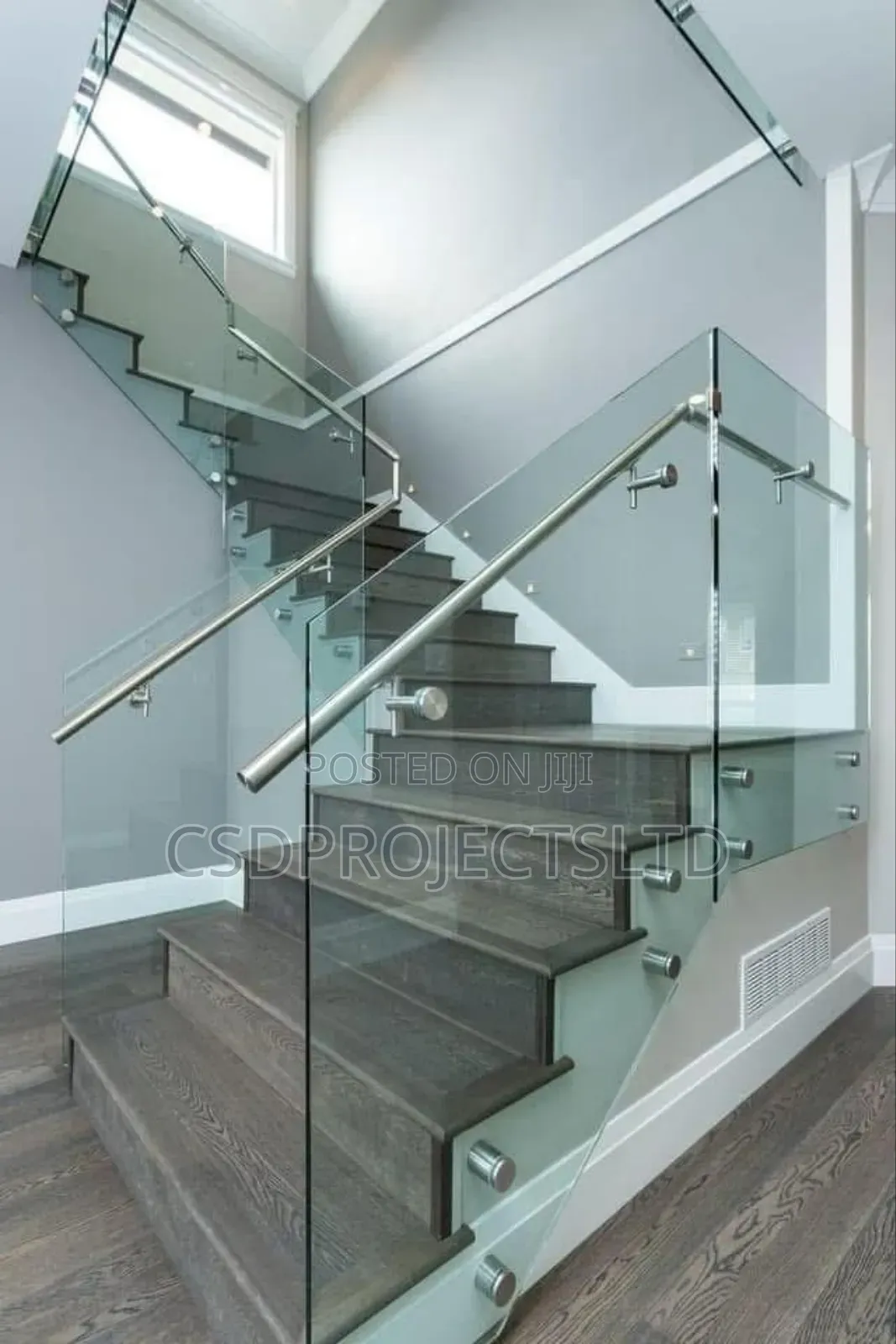 Staircase or Balustrade Glass Work
