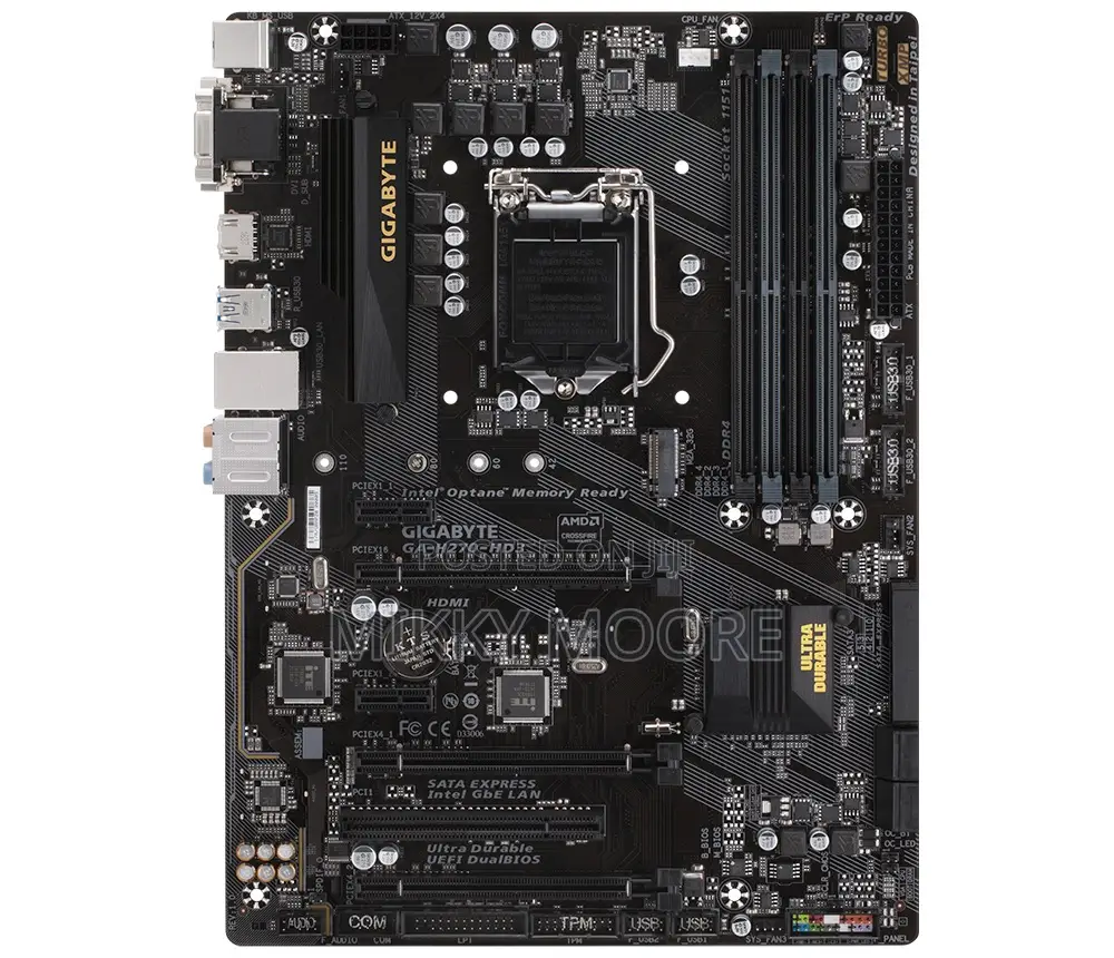 Gigabyte Intel Core I7 7700 Board and Processor