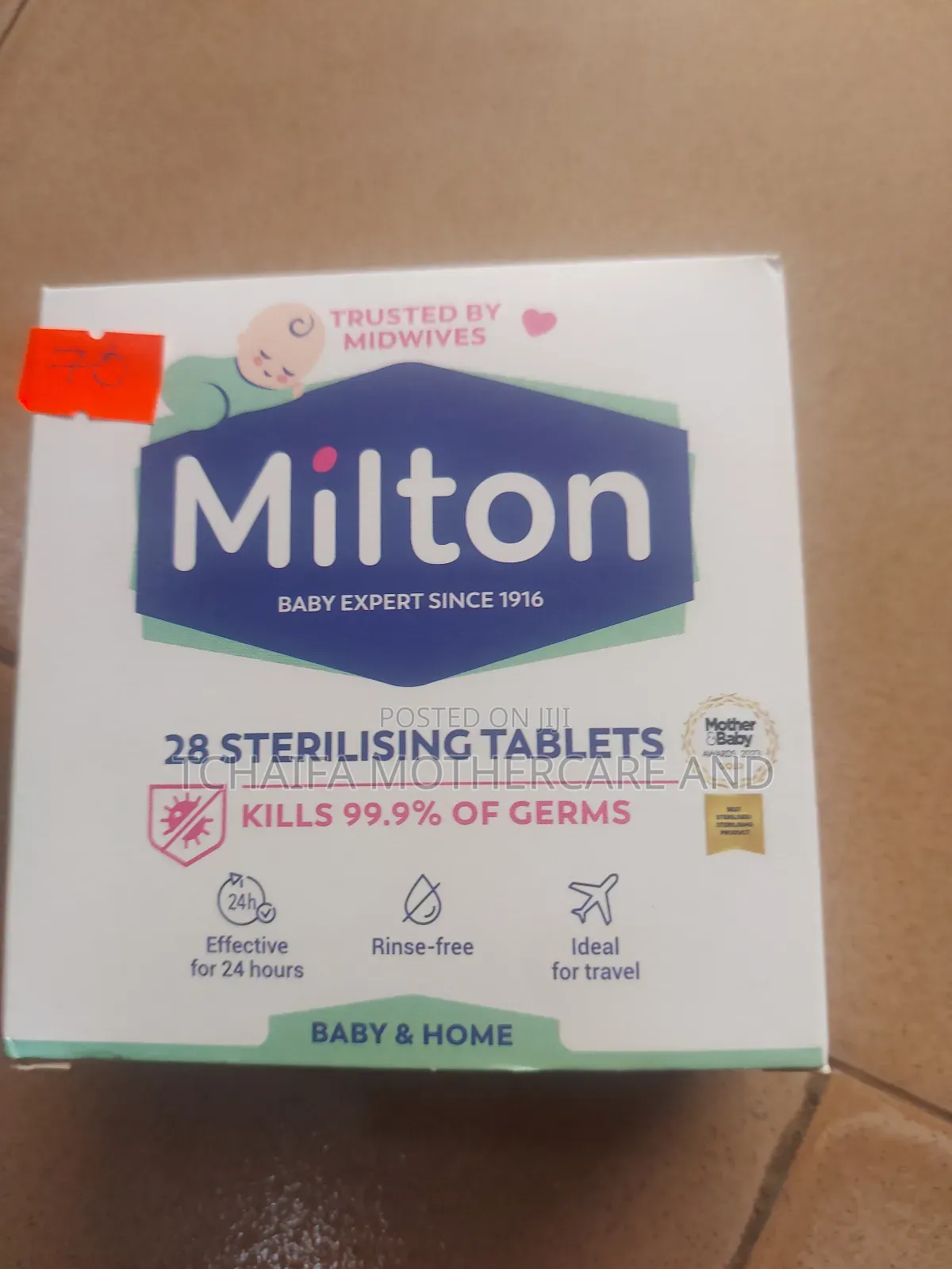 Milton Sterilizing Tablets