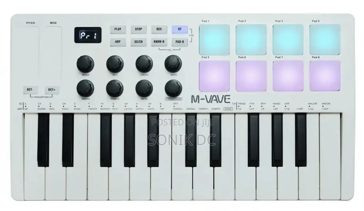 M- Vave Midi Keyboard