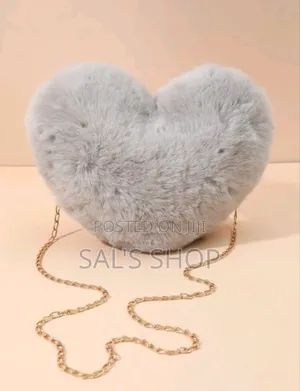 Fluffy Heart Bag