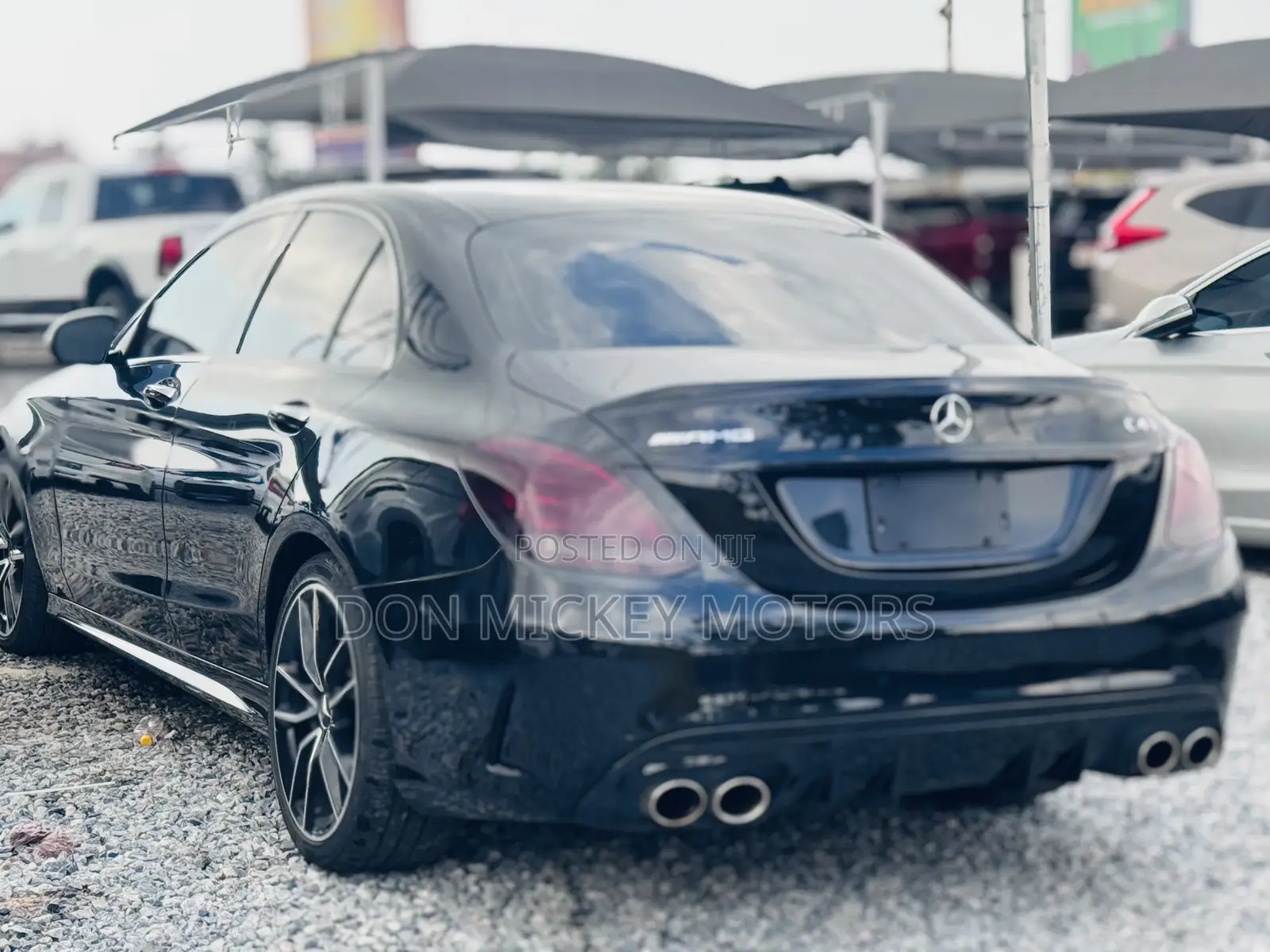 Mercedes-Benz C43 4Matic Sedan AWD (3.0L V6 9AM) 2018 Black