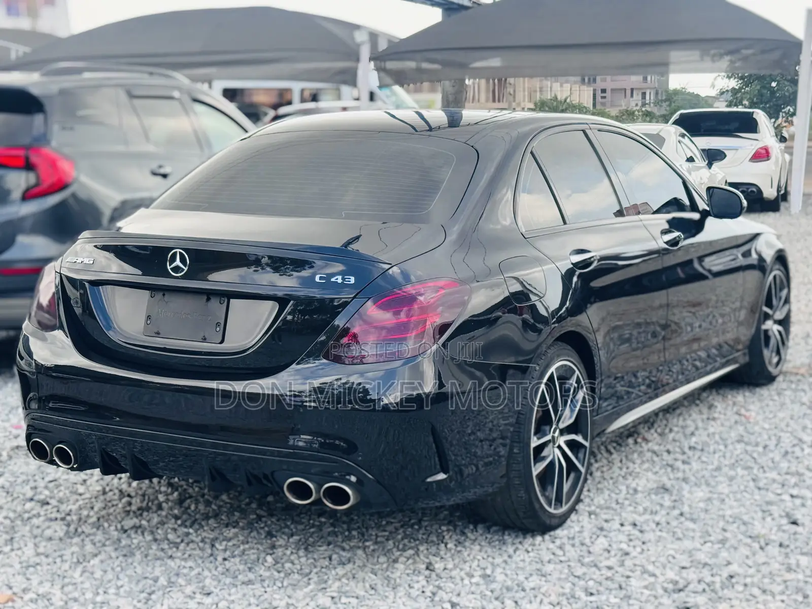 Mercedes-Benz C43 4Matic Sedan AWD (3.0L V6 9AM) 2018 Black