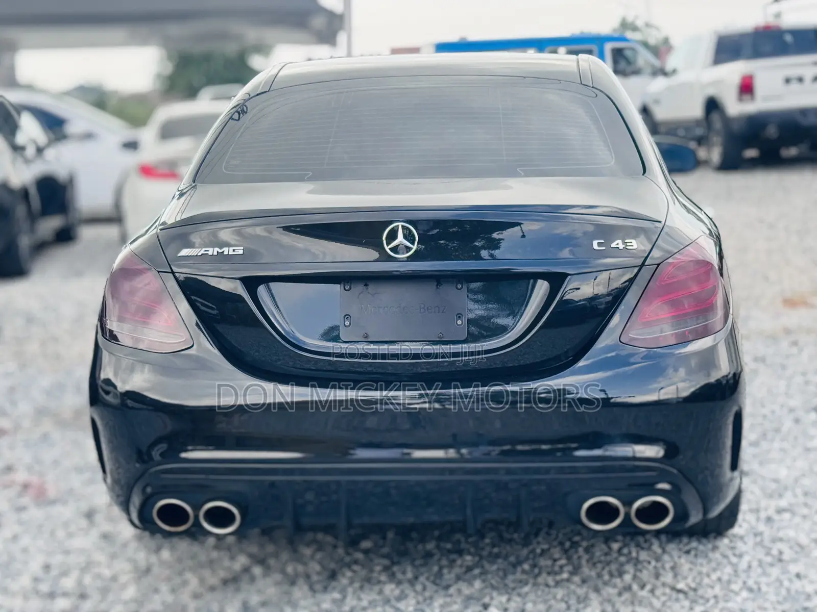 Mercedes-Benz C43 4Matic Sedan AWD (3.0L V6 9AM) 2018 Black