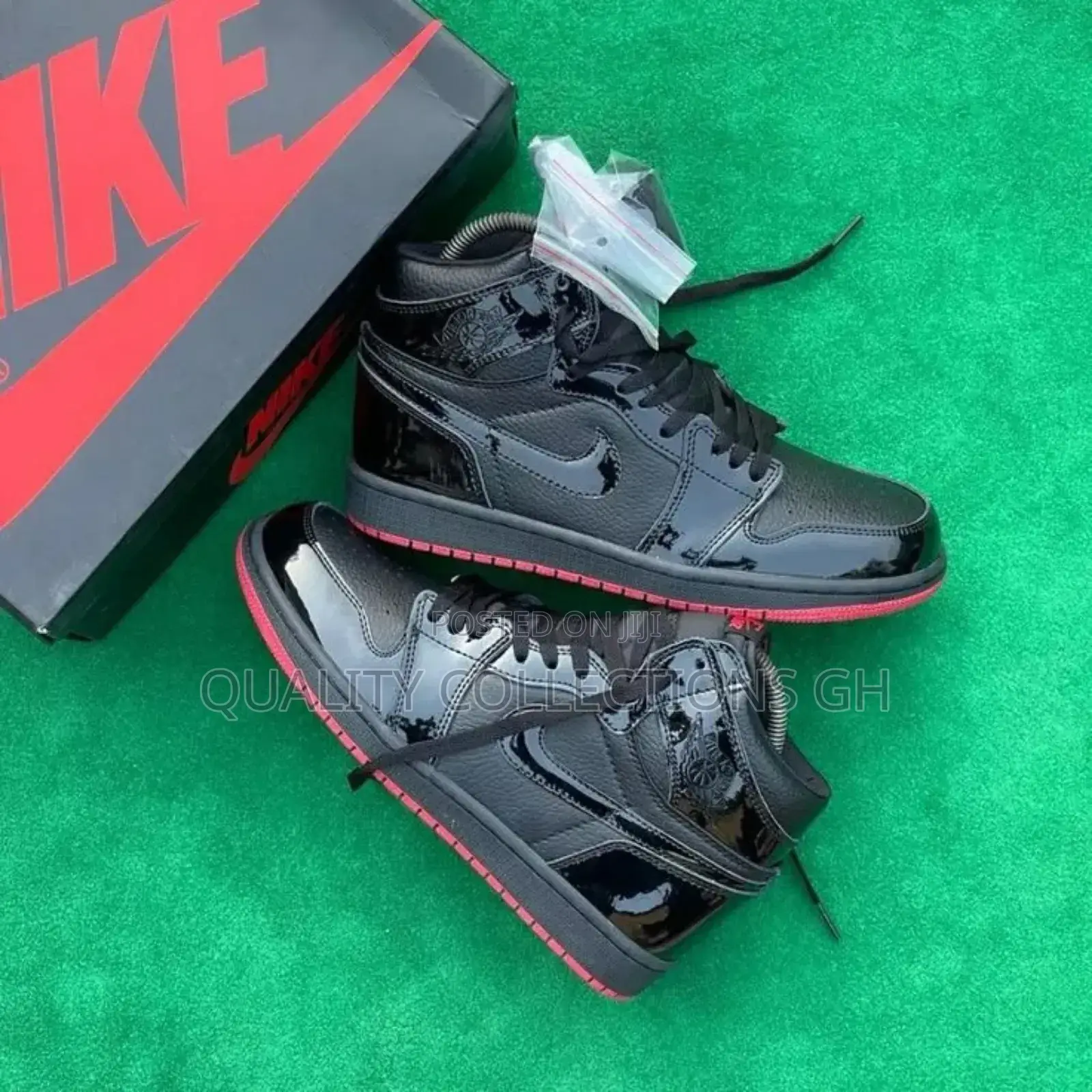 Jordan 1 Reflector Black and Red