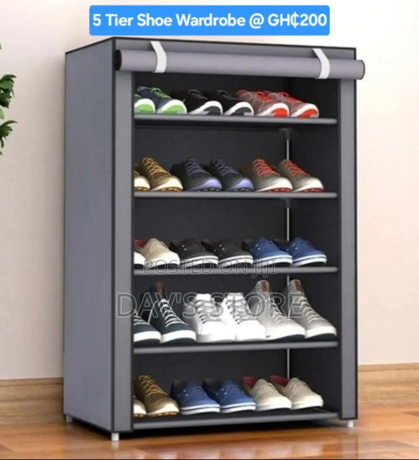 5 Tier Shoe Wardrobe