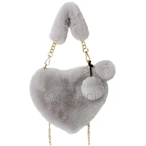 Fluffy Heart Bag