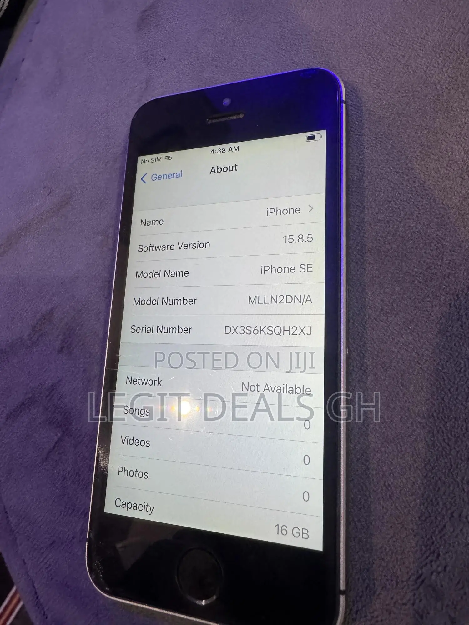 Apple iPhone SE 16 GB Silver