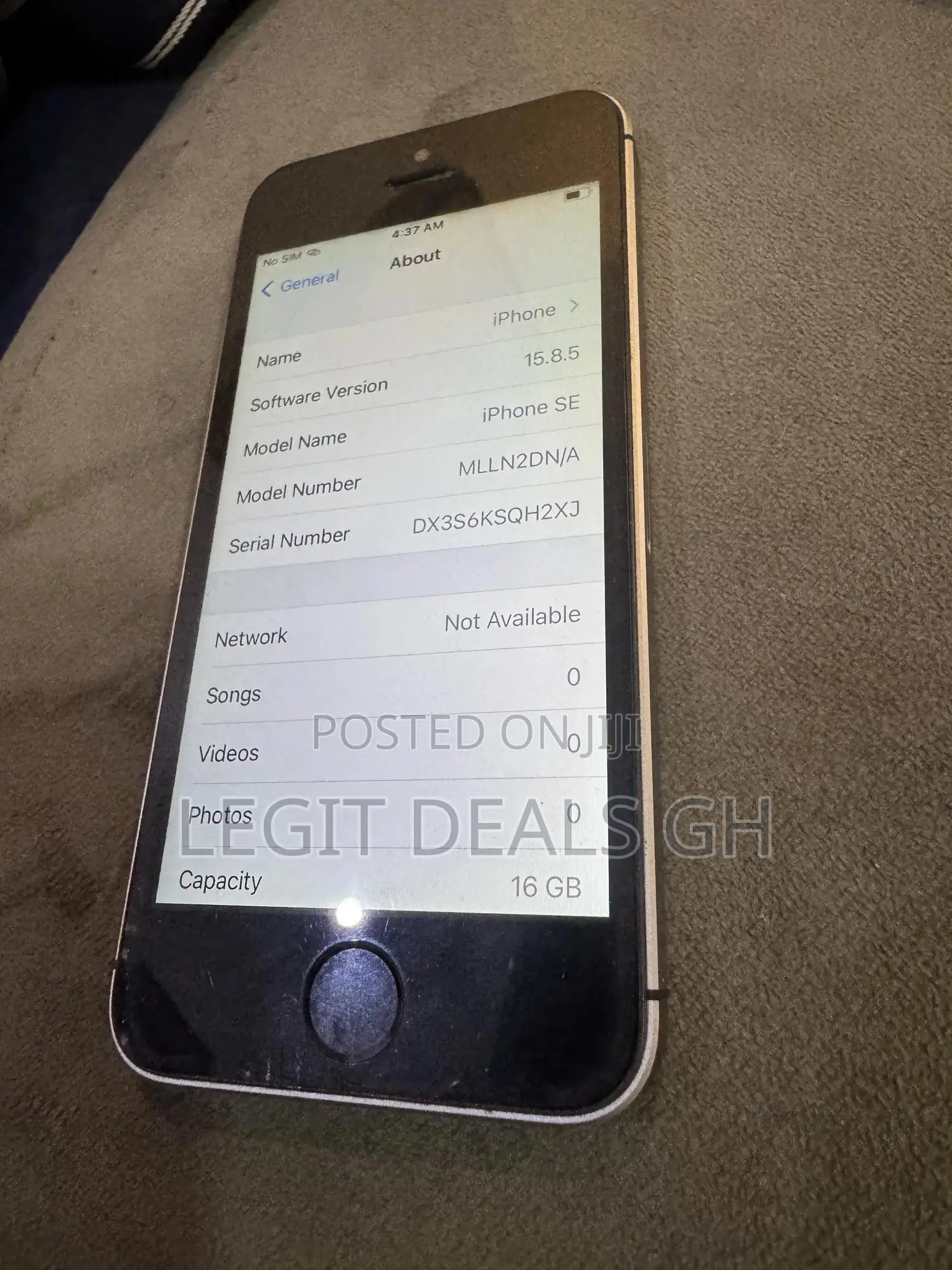 Apple iPhone SE 16 GB Silver