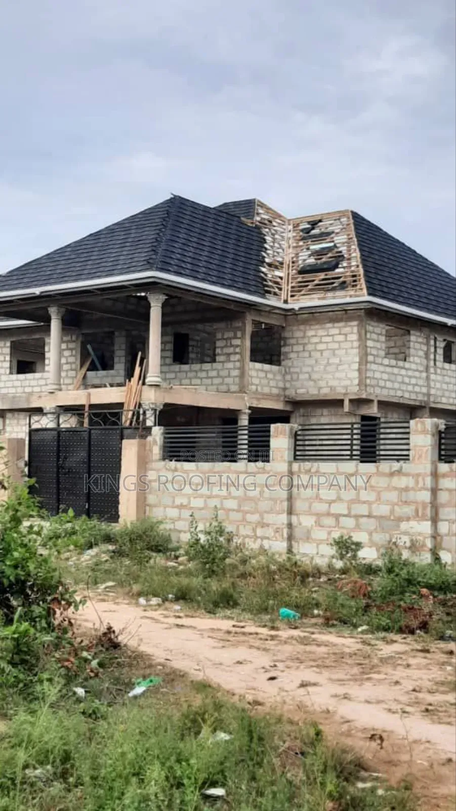 Slip Resistant Euro Roofing Tiles Project by Kings Roofing Company LTD