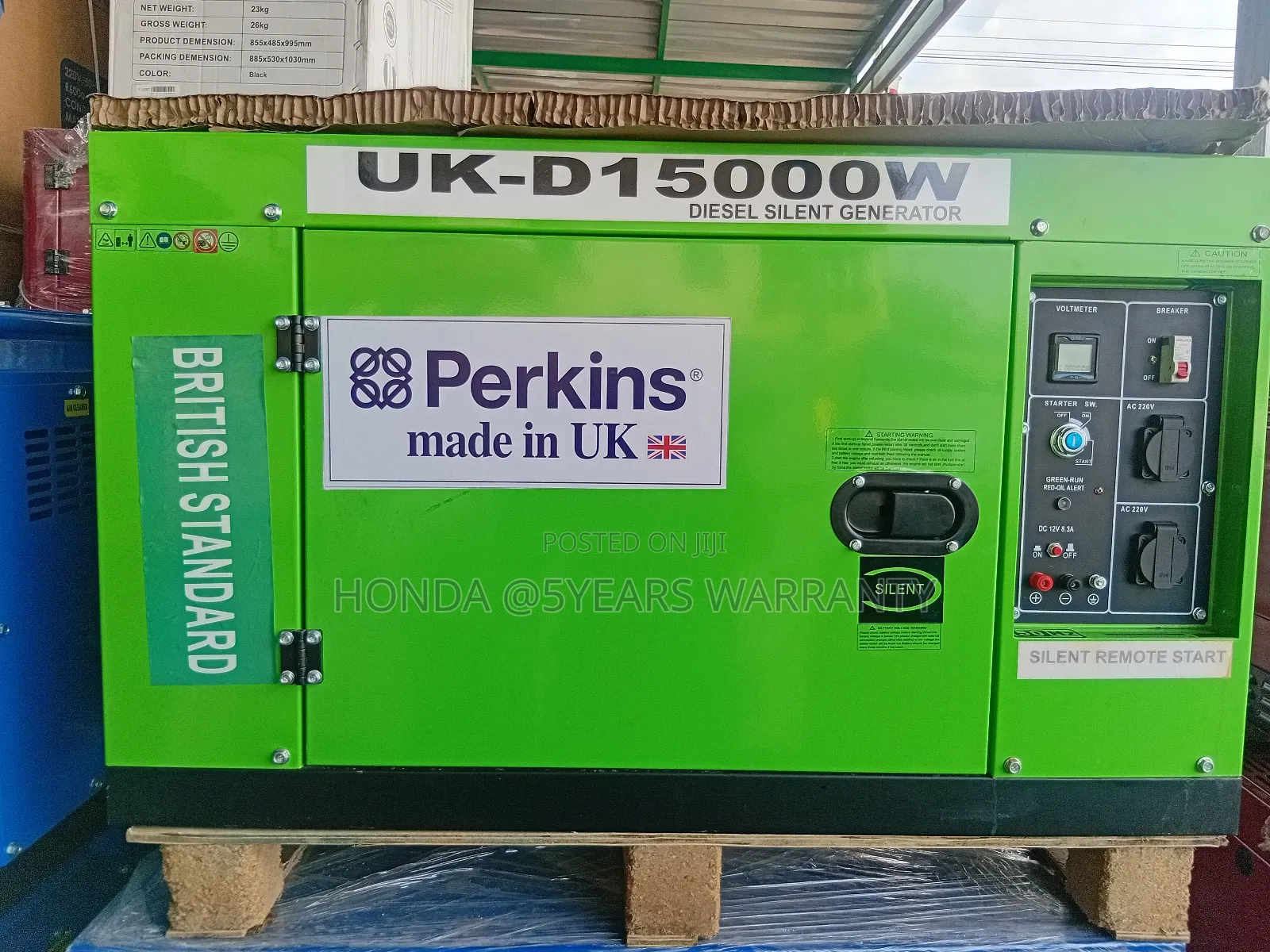 Reliable 15kva Perkins Generator for Homes Offices 