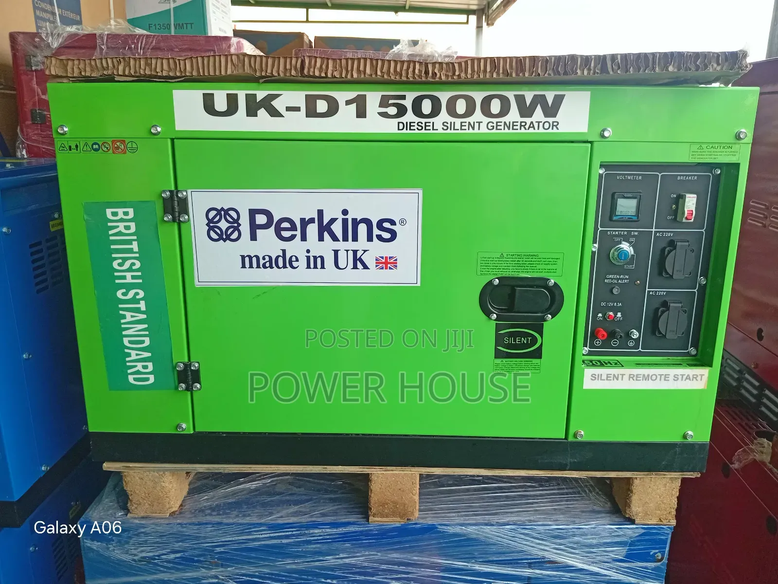 Perkins 15kva Uk-Standard Soundproof Power Generator