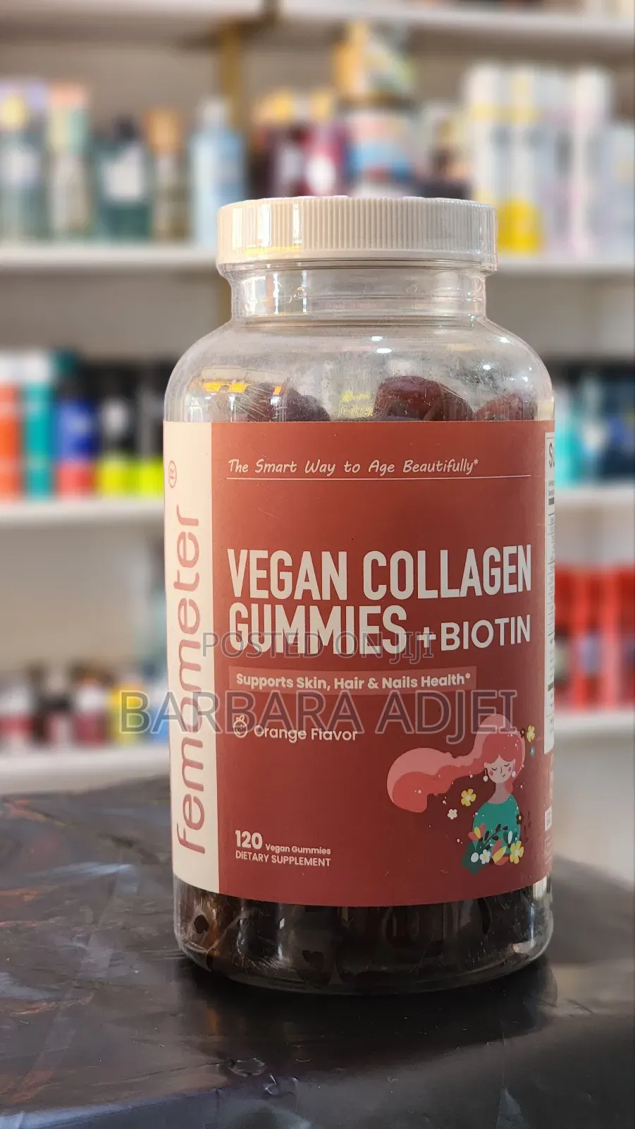 Femometer Vegan Collagen Gummies + Biotin 60